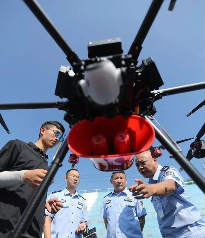中国人民公安大学首次对基层民警开展无人机警务驾驶培训